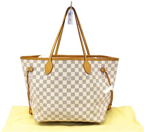 louis vuitton neverfull damier azur pochette|louis vuitton neverfull gm tote.